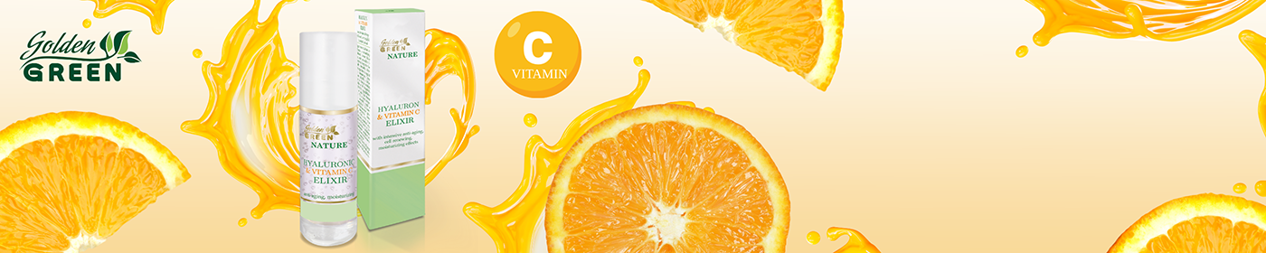 Golden GREEN Nature Intenzív hialuron + C vitamin elixír