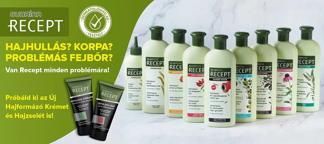 SUBRINA Recept termékek 1 helyen.