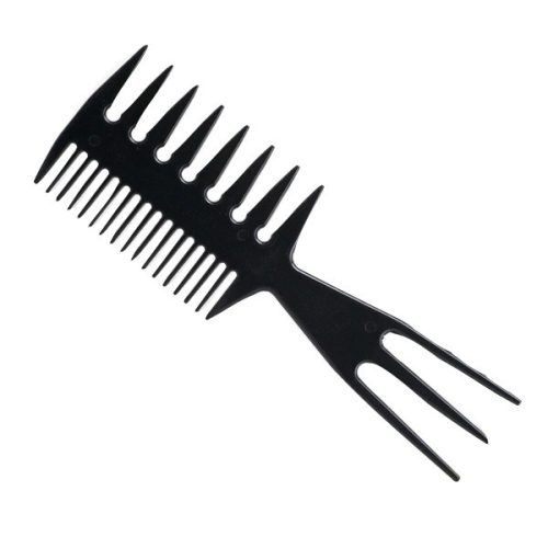 Chromwell ABS Fésű Tincsező+Villás 210mm 