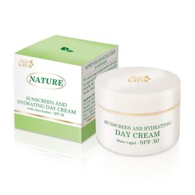   Golden GREEN Nature Fényvédő Hidratáló Nappali Krém SPF30 50 ml