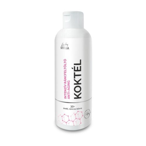 Lady STELLA Intenzív Ráncfeltöltő Anti-Aging Koktél Száraz, Dehidratált, Érettbőrre 200 ml
