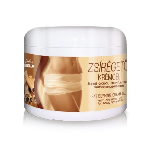 Lady STELLA Zsírégető Krémgél Fahéjolajjal 500 ml