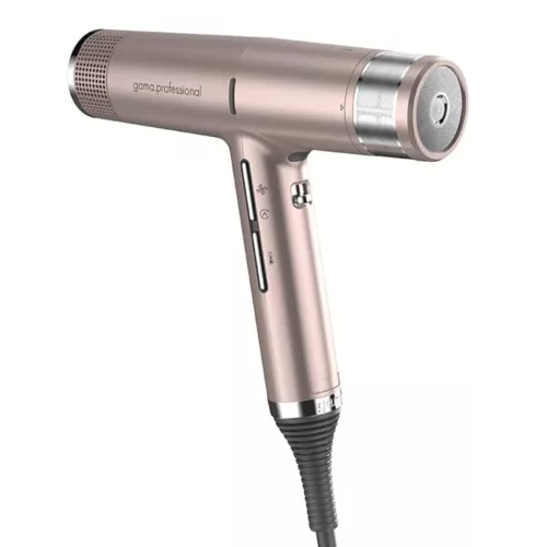 Ga.Ma Professzionális Iq2 Hajszárító RoseGold PH6075.RG+Ajándék Okos Hajszárító Tartóval
