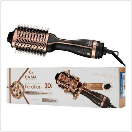 Ga.Ma Keration 3D Hajszárító és Formázó Kefe GH4001 1100 W