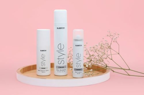 SUBRINA Style Szett Neszesszerben, Sampon+Hajlakk