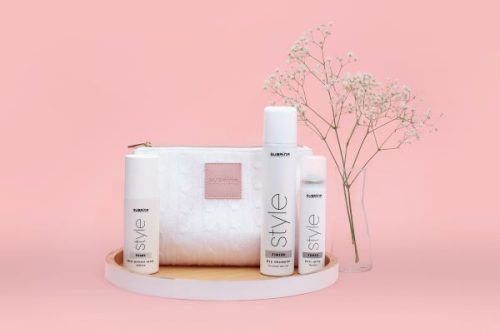 SUBRINA Style Szett Neszesszerben, Sampon+Hajlakk
