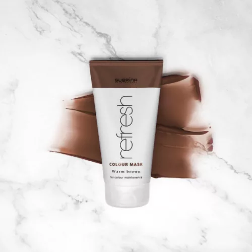SUBRINA Refresh Warm Brown Színfelfrissítő Maszk 150 ml