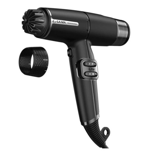 Ga.Ma IQ Lite Hajszárító Fekete 1600 W