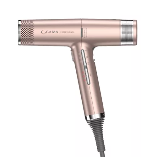 Ga.Ma Professzionális IQ3 Hajszárító Rose Gold + kiegészítőkkel