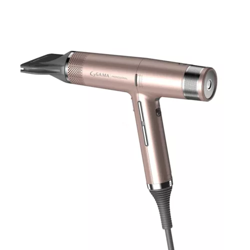 Ga.Ma Professzionális IQ3 Hajszárító Rose Gold + kiegészítőkkel