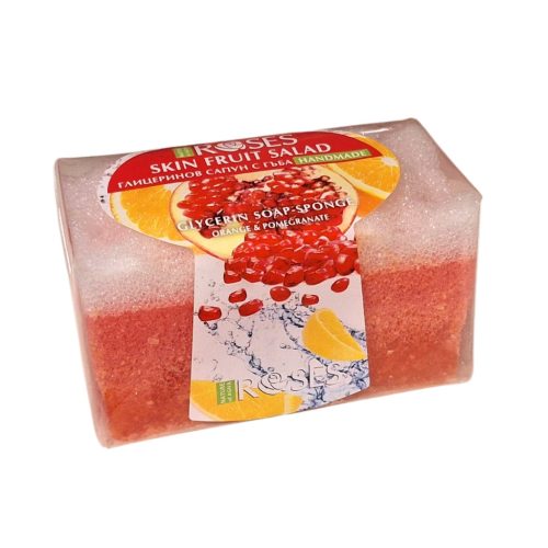 Nature Szappanos Fürdőszivacs Gránátalma 55gr 9