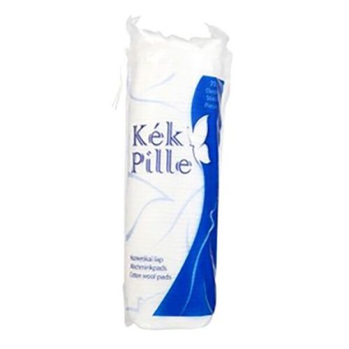 Kék Pille Vattalapok Kerek 70db